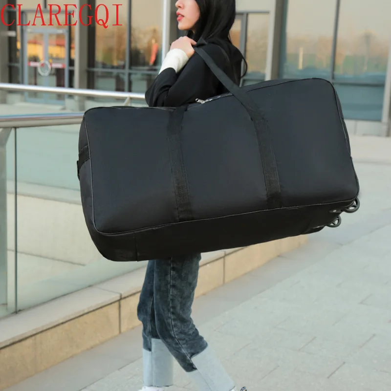 hulken bag with wheels duffle bag for travel large duffle bag for travelLarge capacityfoldingAirconsignmentpackageMovehouse