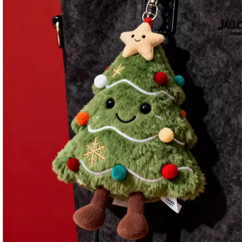 2026-2027 Year NEW HOT Christmas Limited Christmas Tree Plush Doll Pendant Bag Pendant Doll Keychain For Friends New Year Gifts