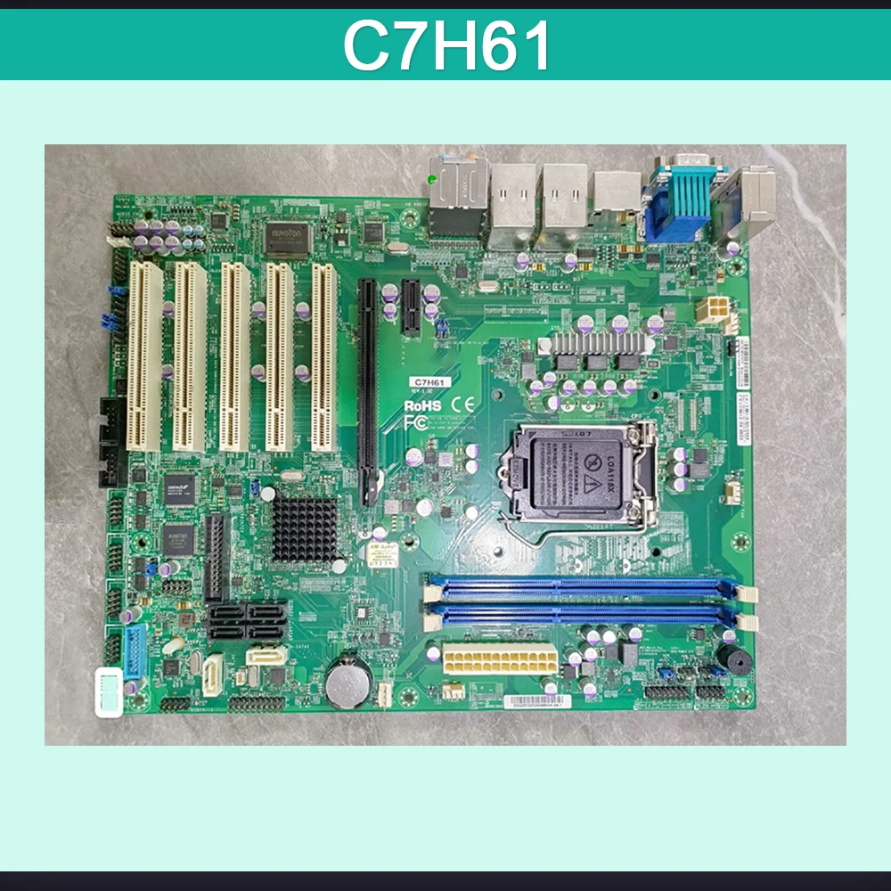 For Supermicro Workstation Equipment Motherboard 1155-Pin C7H61