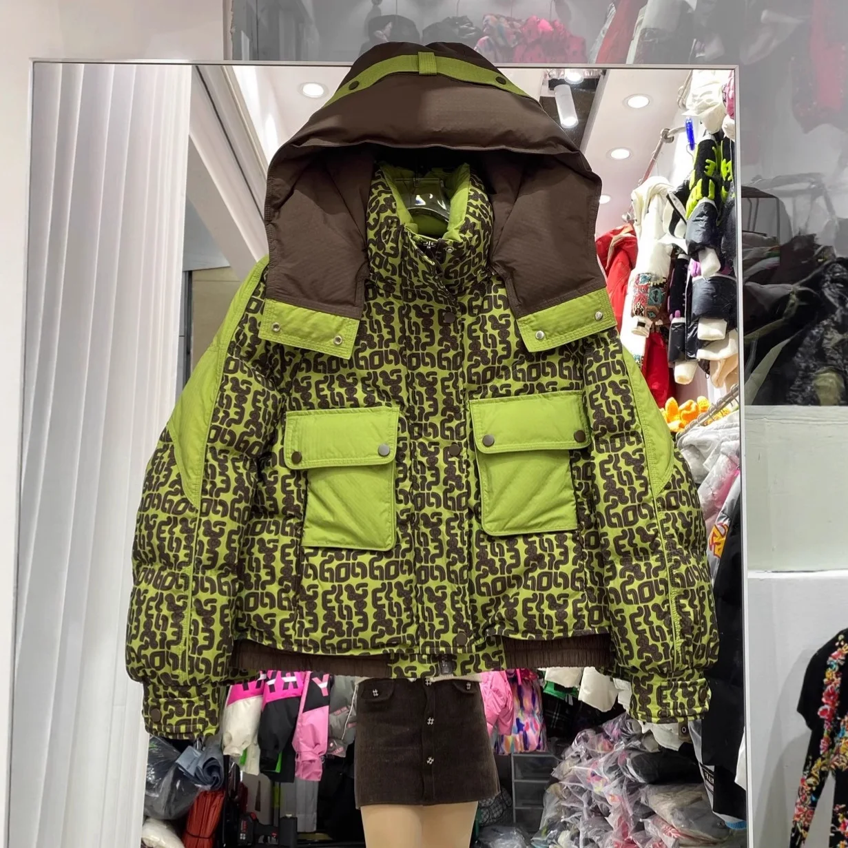 Women White Duck Down Casual Down Jacket Female Zipper Thick Warm Parker Outwear Thickened Down Jacket Winter Hooded Jacket