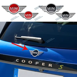 Mini Emblem Car Front Hood Badge Rear Trunk Sticker For Cooper JCW F55 F56 F57 F60 R50 R53 R56 R52 R55 R60 R61 Auto Accessories