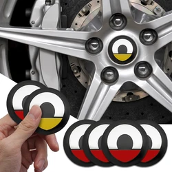 4Pcs 56mm Car Styling Wheel Center Hub Caps Stickers Badge For Smart Fortwo Forfour 453 451 Roadster Rim Cover Emblem Accessorie