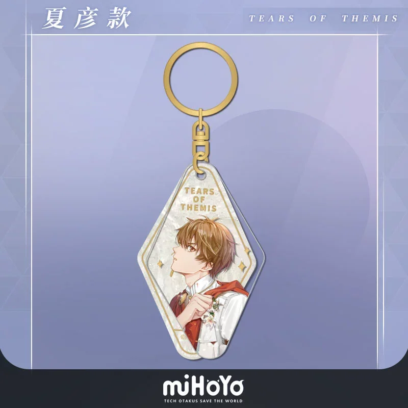 Sunsyea Tears of Themis Official Merch miHoYo Original MYJZ Acrylic Pendant Keychain Raven Libra Adjudicator King