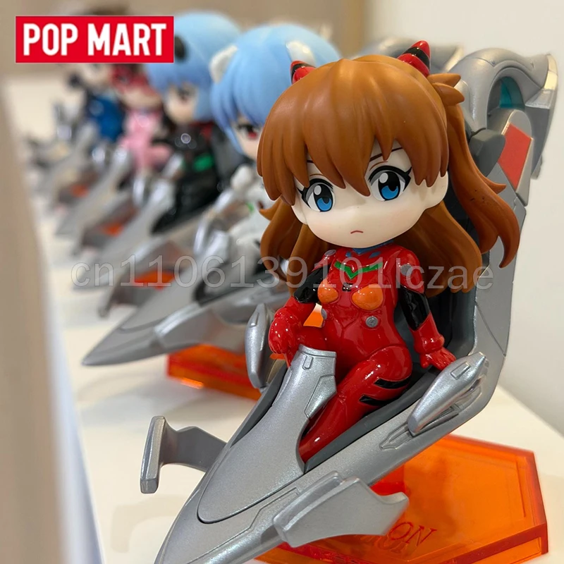 

POP MART GONG EVA Neon Genesis Evangelion Pilot Blind Box EVA Фигурка Коробка-сюрприз Коллекция Аниме Модель Орнамент Игрушки