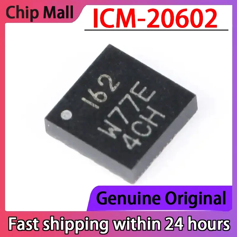 

2PCS Original ICM-20602 LGA-16 3-axis Acceleration Gyroscope 6-axis Attitude Sensor