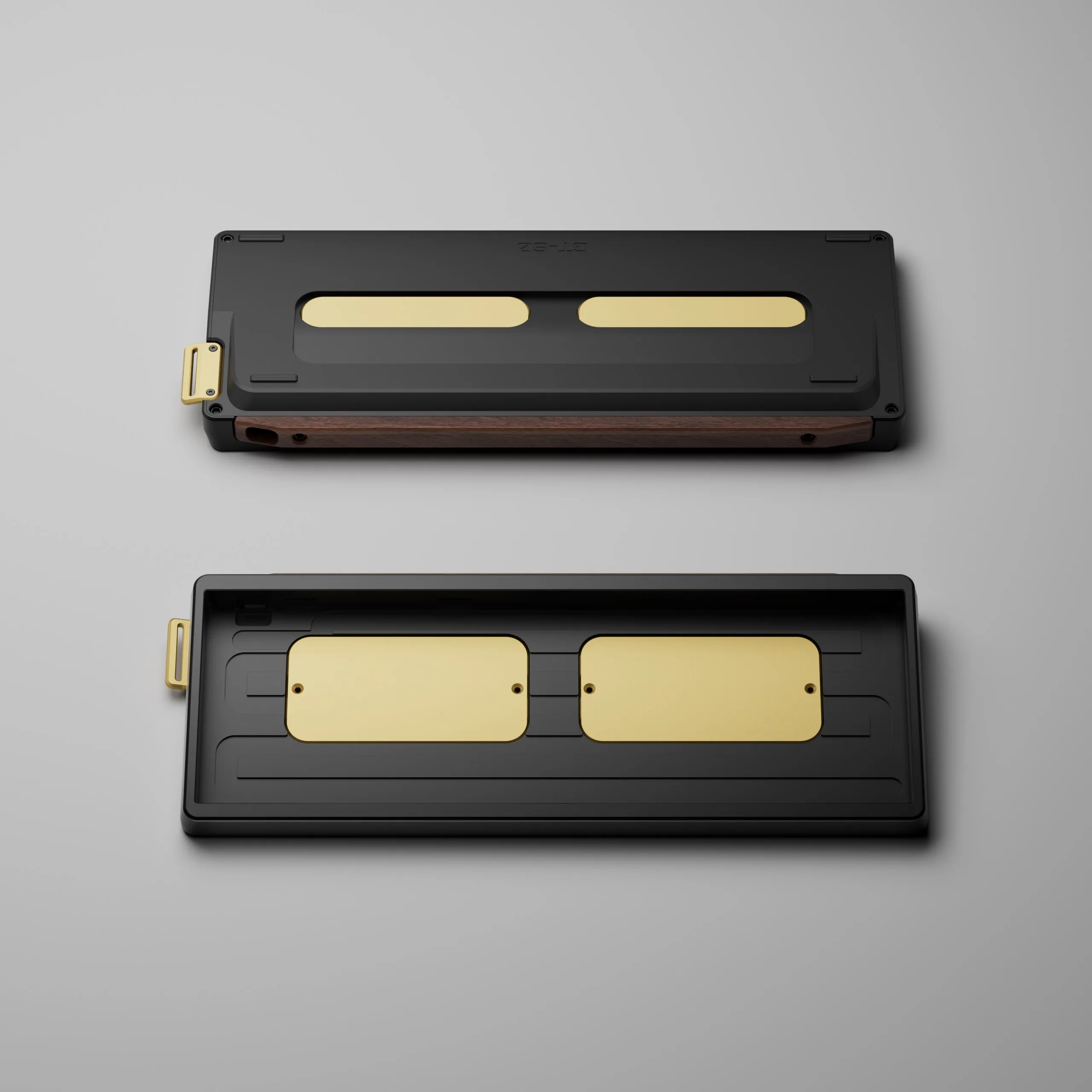 

Корпус GT-60 с анодированной черной кленовой полосой/поддержка магнитных переключателей и печатной платы/алюминиевая пластина, механическая клавиатура, игровой аксессуар