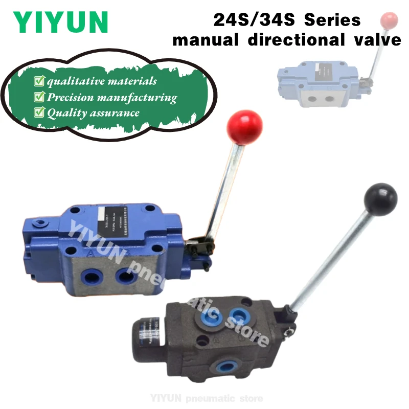 

34SO-L10H,L20H,L30H,B10H,B20H,B30H-T,W YIYUN пневматический элемент ручной направленный регулирующий клапан серии 34S