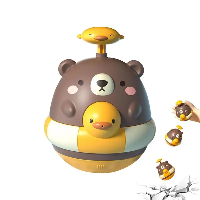 

Fountain Bath Toy 360 Degree Swing Duck Bear Shape Water Spray Bath Toy Sprinkler Bathtub Toys Spray Water Baby Bath Toy