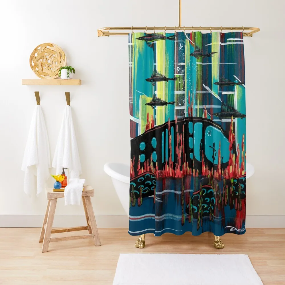 

Dwellers of the Deep Shower Curtain Modern Accessory Bathrooms For Bathroom Shower Set For Bathroom For Shower Curtain
