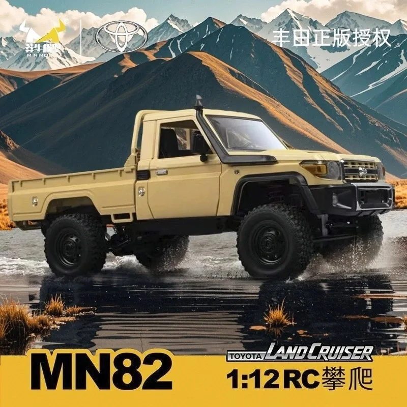 Mn82 mn82 pro veículo off-road de escalada com controle remoto 1:12 escala completa 4wd para toyota lc79 simulação rc modelo brinquedo carro rc