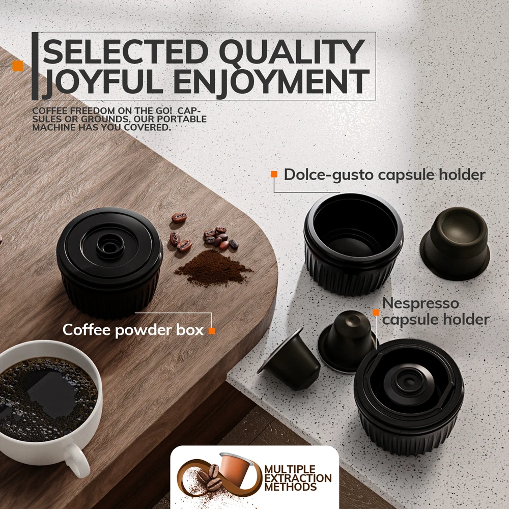 MIUI Portable Coffee Maker Accessories Only for MIUI Small Espresso Machine Model ONE