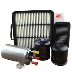 FILTER KIT GWM V200 FOR GREAT WALL WINGLE 5 6 EURO STEED 5 6 HAVAL H3 H5 H6,DIESEL ENGINE GW4D20 2.0 BEFORE 2013 YEARS 1KIT/5PCS