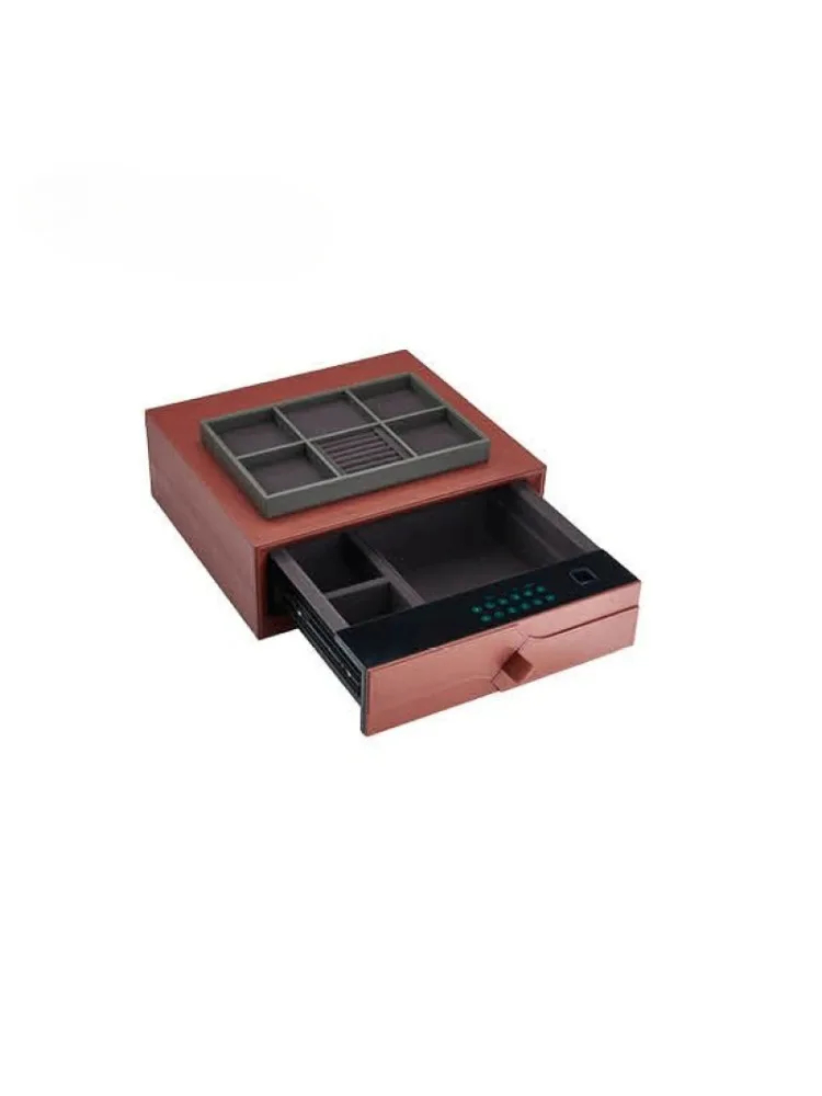 VT-10.121 Wardrobe Leather Electronic Anti-Theft Smart Touch Screen Password Safe Box Jewelry Organizers Box Box for Jewelry