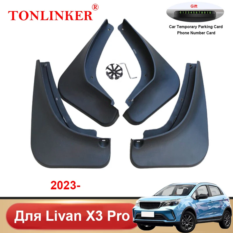 

Брызговики TONLINKER для Livan X3 Pro 2023, брызговики для внедорожников, Автомобильные Брызговики, брызговики, автомобильные аксессуары