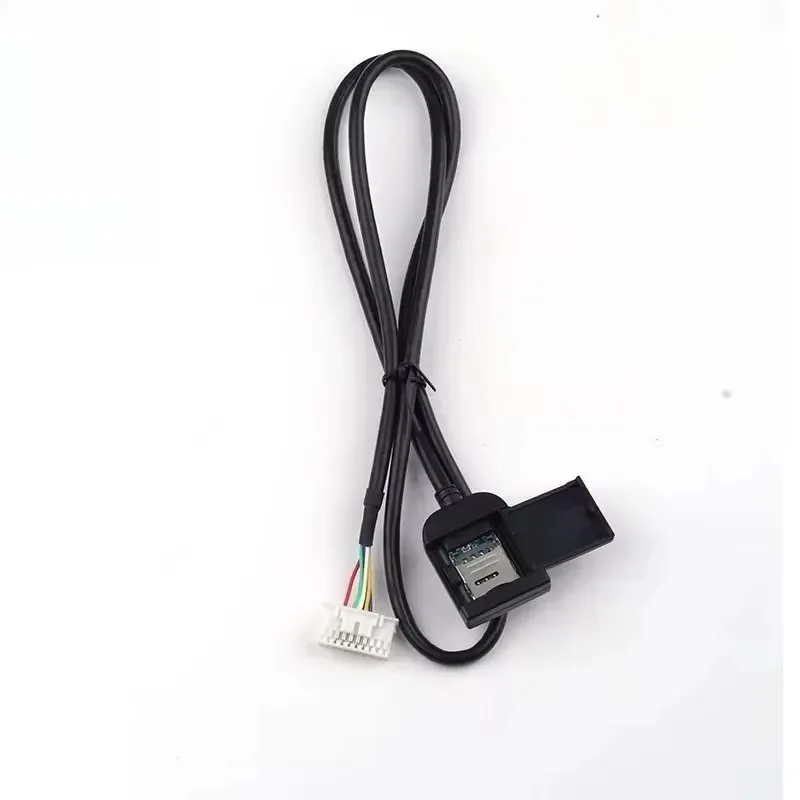 Cable  Replacement Pa Sim Card Slot Adapter for Android GPS Car Accessories Multimedia  for Stereo Radio Head Unit with 20pin