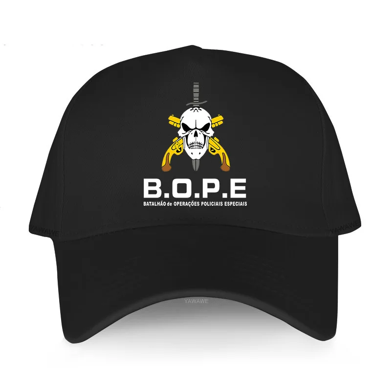 Unisex Baseball cap Boyfriend hat BOPE Tropa De Elite Brazil Special Elite Forces Military two sides military Fashion men hats