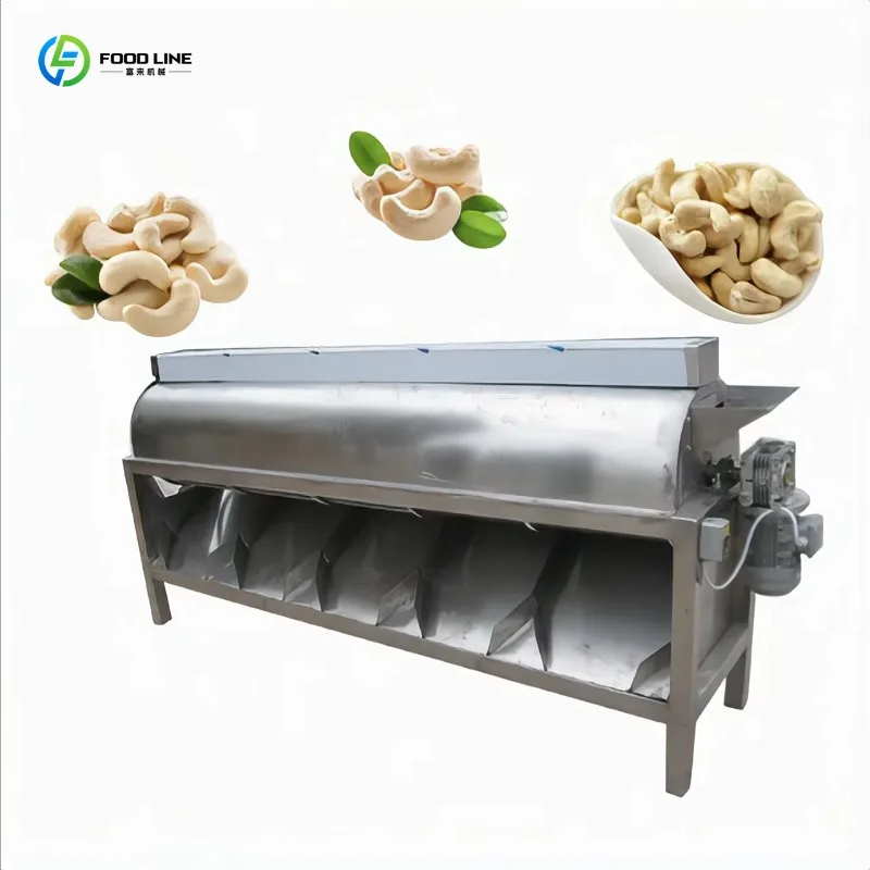 Customized Complete Cashew Production Line Shelling Peeling And Drying Equipment