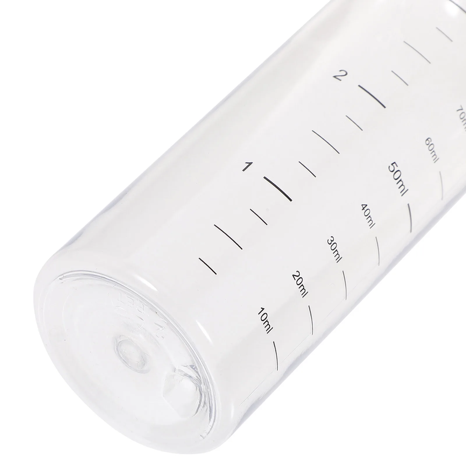 

12pcs Transparent Spout Cap Bottles Plastic Squeeze Dispensing Liquid Container For Hair Salon Lab Use Squeeze Bottles