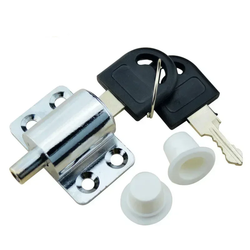 3PEC Aluminum Alloy Plastic Steel Sliding Door Window Locks Anti-theft Locks Prevent Children Open Window Safety Limit Lock