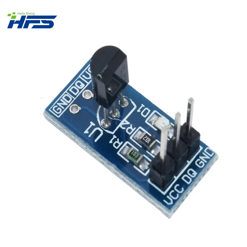 Ds18b20 Single-Bus Digitale Temperatuurmeting Sensormodule Voor Arduino