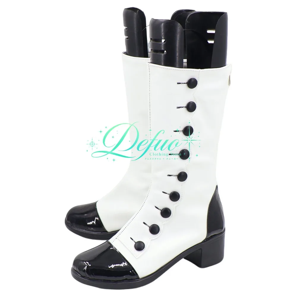 Wuthering Waves Jinhsi Cosplay Shoes Custom Made for Christmas Game Convention Stage Show and Photography