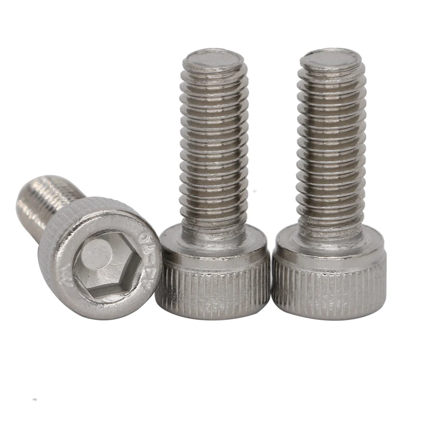 

20pcs M3 6mm M3*6mm M3X6 DIN912 Screw 316 Ss Stainless Steel Cup Cap Allen Head Bolts Inner Hexagon Socket Screw