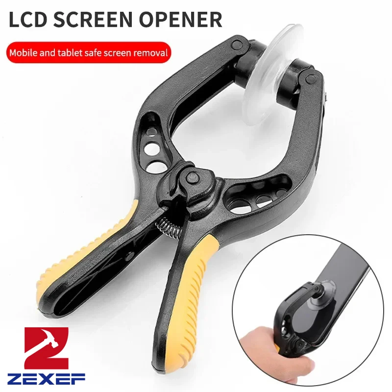 ZEXEF Mobile Phone Dismantling Screen Opener Tool LCD Mobile Phone LCD Screen Opener Pliers To Remove The Screen Sucker