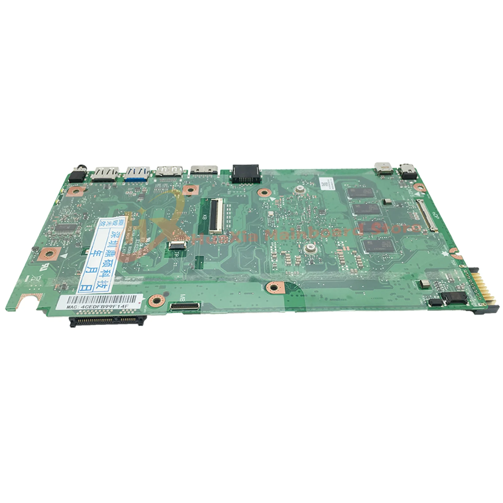 Imagem -05 - Laptop Motherboard Mainboard para Asus X541na A541na D541na F541na N3350 N3450 N4200 2gb 4gb-ram X541n R541na