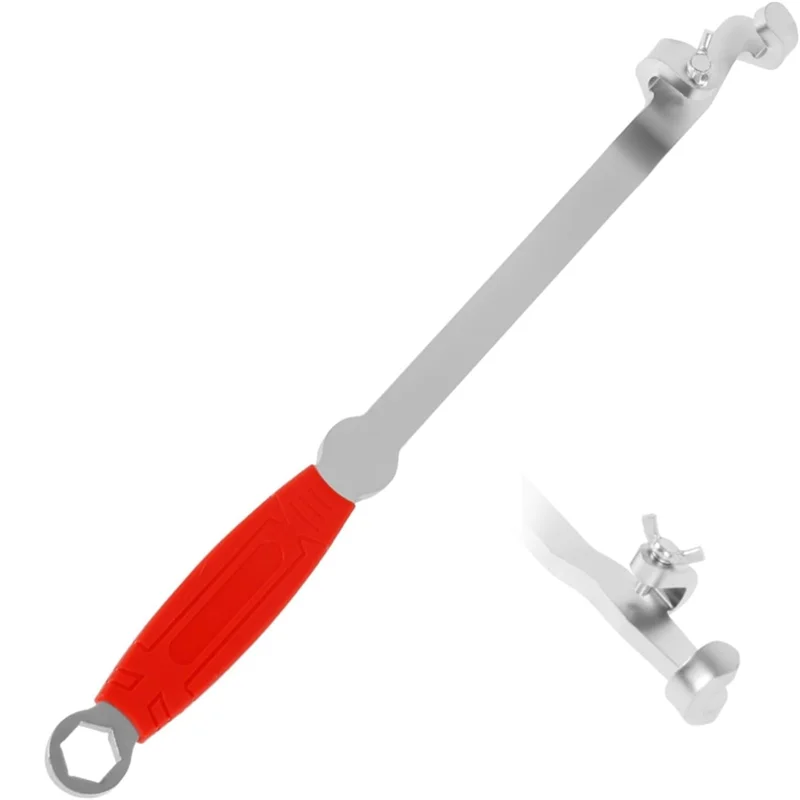 MOPHE-렌치 익스텐더 툴 바 5" 5/8" 육각 구멍이 있는 범용 렌치 확장 어댑터