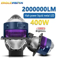 EAGLEVISION Bifocal lens laser Fog LED High+Low Beam Bi LED Fog Lights Projector For Universal Bright 400W  Fog Lamp