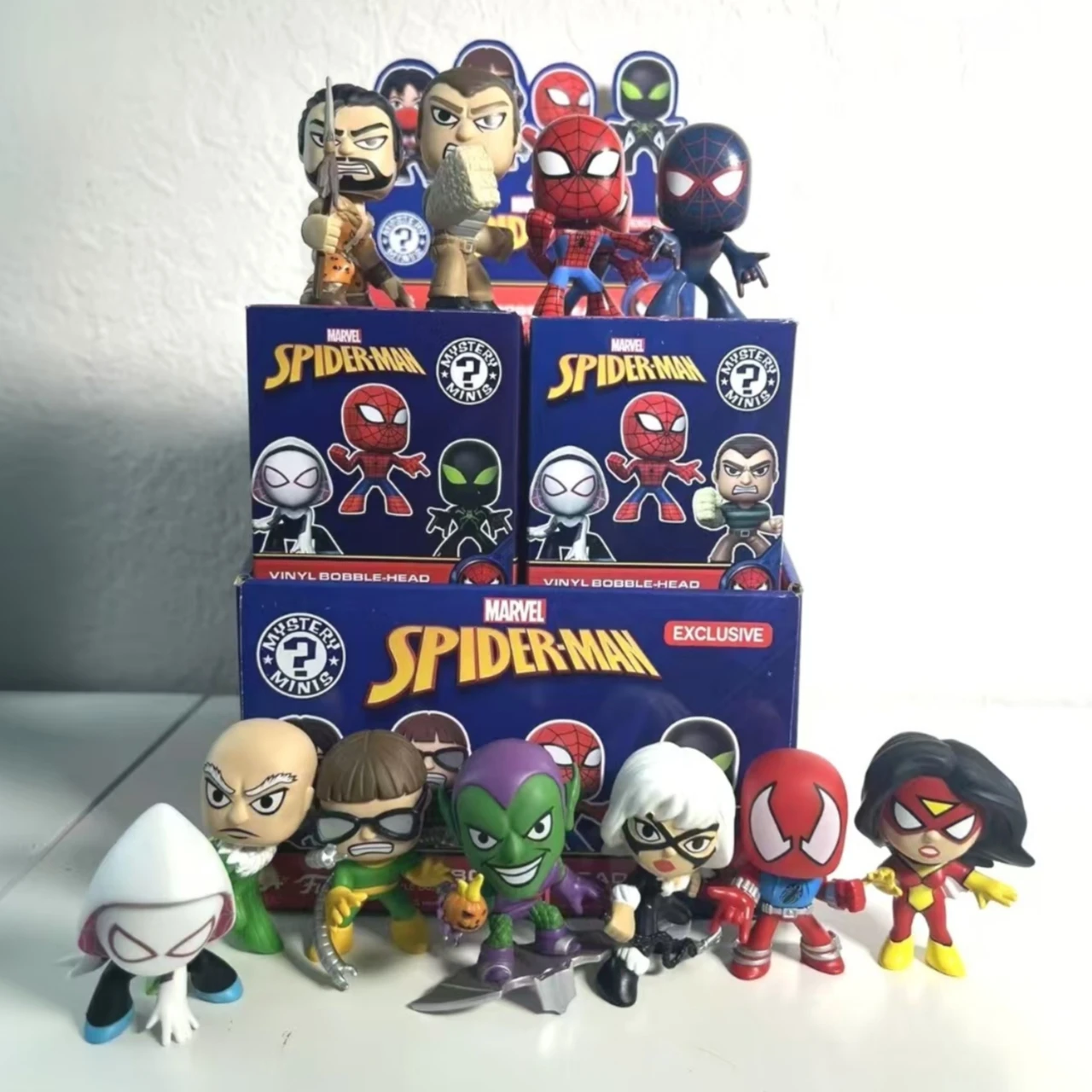 Marvel Classics Caja ciega Funko Mystery Minis Figura Funko Pop Oficial Genuino Edición limitada Figuras Marvel Fans Juguete para regalo
