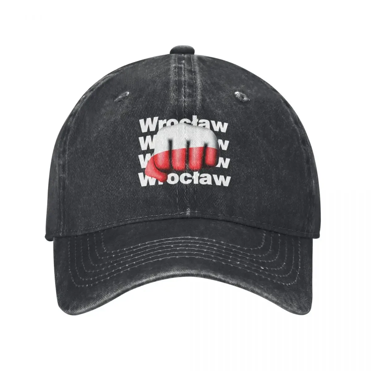 

Strong Wroclaw Polski Fist Polish Flag Baseball Cap foam party Hat Trucker Cap Ball Cap Horse Hat For Men Women's