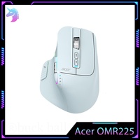 Acer Omr225 Gamer Mouse Bluetooth Wireless Mouse Dual Scroll Ergonomic Mouse Custom Programming 3mode Gaming Mice Office Mouses