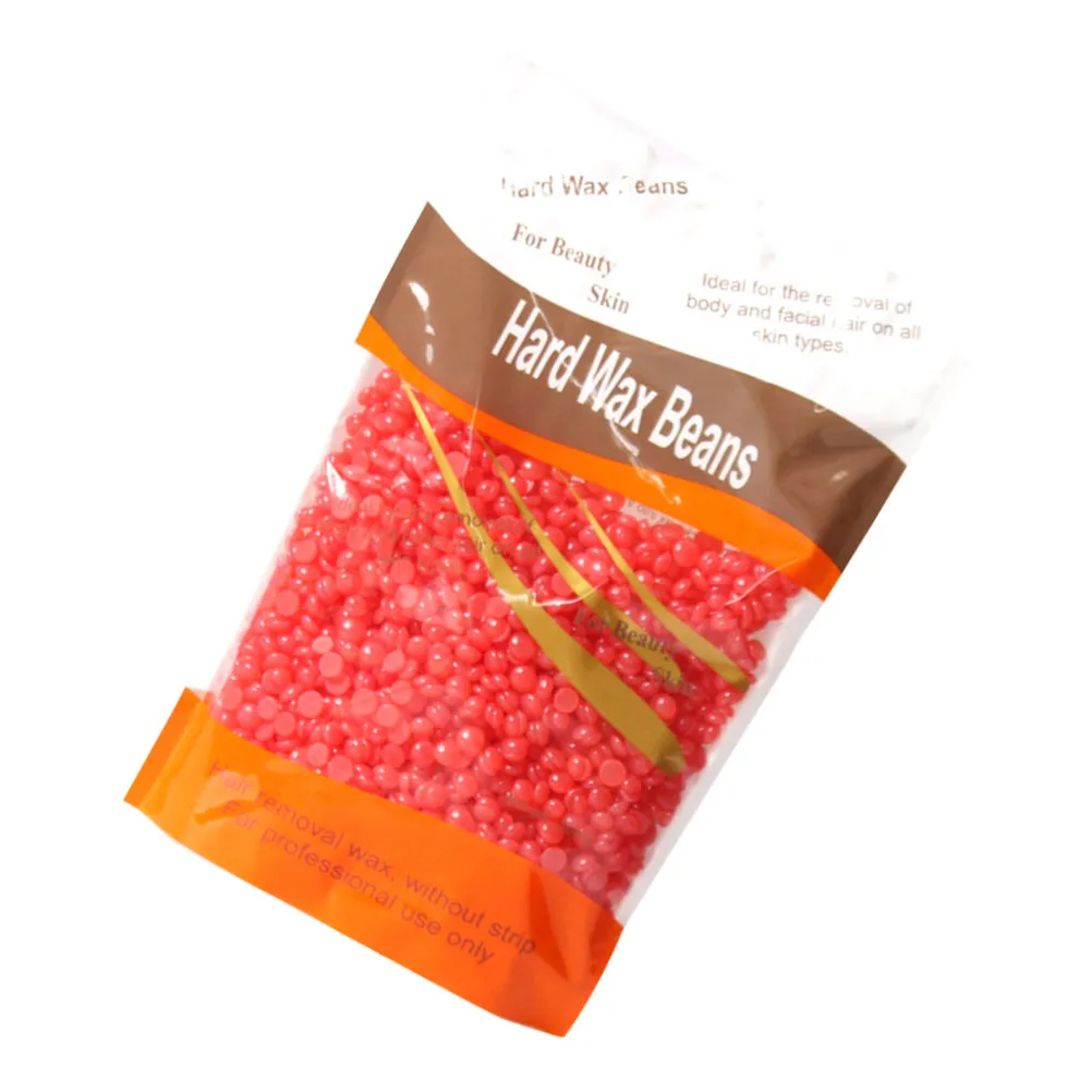 300G Professional Depilatory Hard Wax Beans Painless Hair Removal Wax Beads for Face Body All Skin Types No Strips