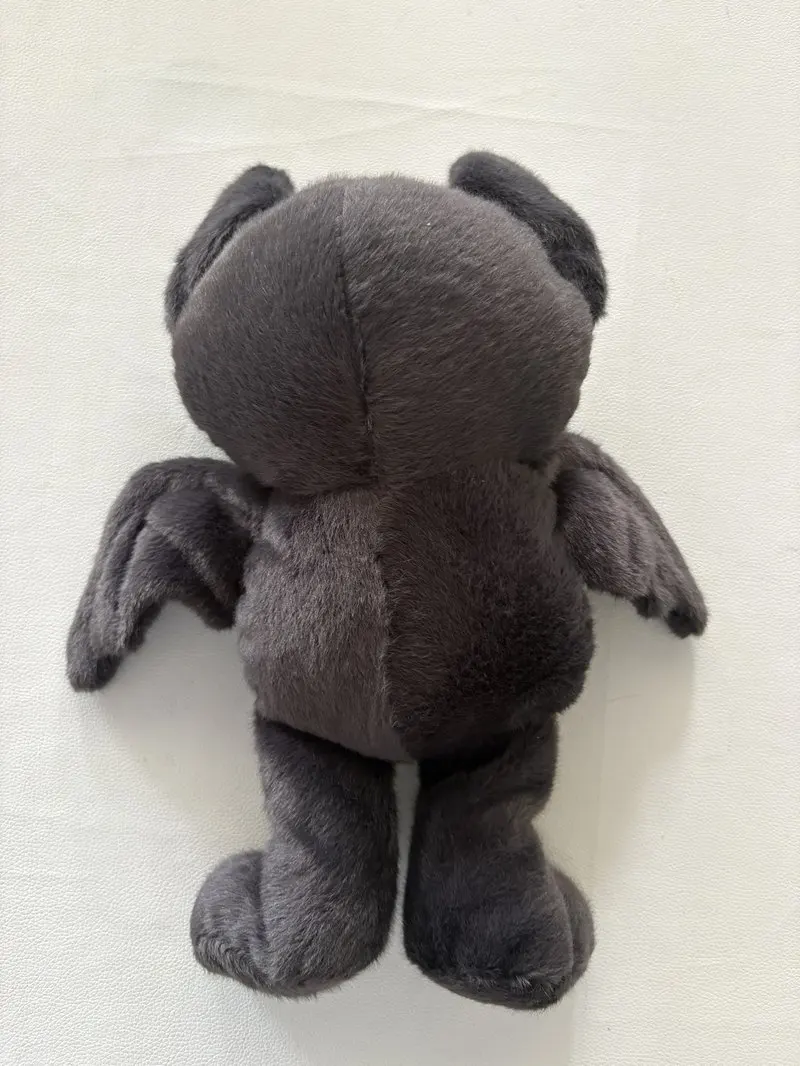 40 سنتيمتر بناء الدب ألعاب من نسيج مخملي الهيكل العظمي الخفافيش أوزبورن الرسمية روك ستار تحصيل محشوة الحيوان مع المسامير المعدنية هدية الهالوين #5