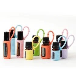 Essential Oil Silicone Case for Doterra 5ml 10ml 15ml 30Pcs Protect Case Protect Cover Protective Case Bottle Holder Organizers