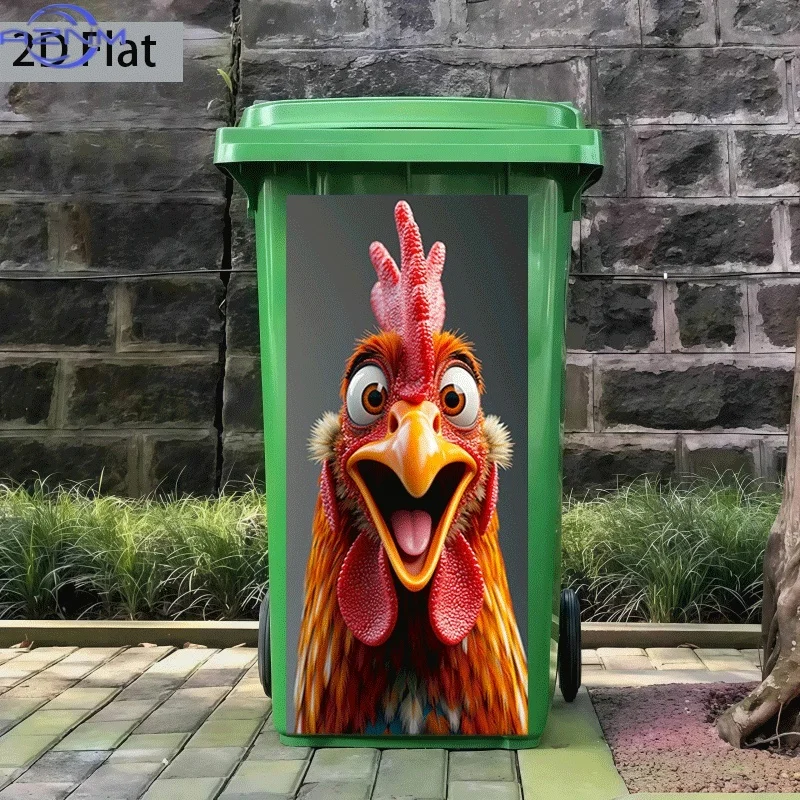 Trash Can Sticker [37 X 82 Cm] 