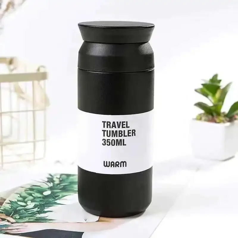 

500ml Thermos Cups Coffee Mug Insulated Water Bottle Stainless Steel Thermal Tumbler Vacuum Flask Portable Travel Office Mugs