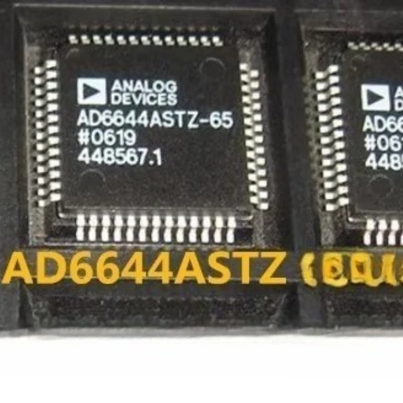 

2PCS/LOT AD6644ASTZ-65 AD6644 IC 1-CH 14-BIT PROPRIETARY METHOD ADC, PARALLEL ACCESS, PQFP52,