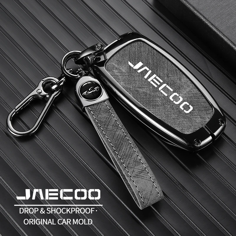 Suitable For Exeed Car Remote Key Case JAECOO 7 / JAECOO 9 Zinc Alloy Key Cover, Scratch-Proof And Drop-Proof，Car Accessory