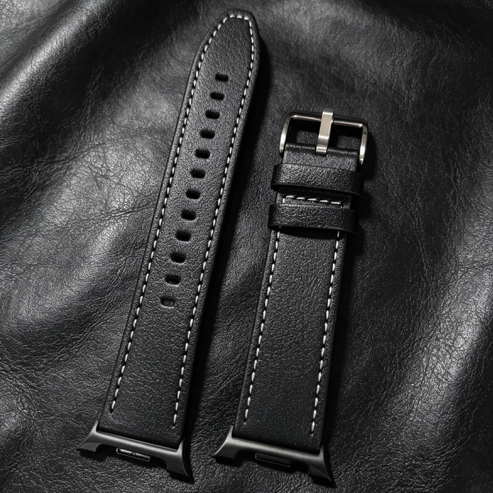 Lederarmband für Samsung Galaxy Watch Ultra2 Ultra 2025 47MM, weiches Armband für Galaxy Watch 9 8 40 44mm 8Classic Uhrenarmband – Detail 17