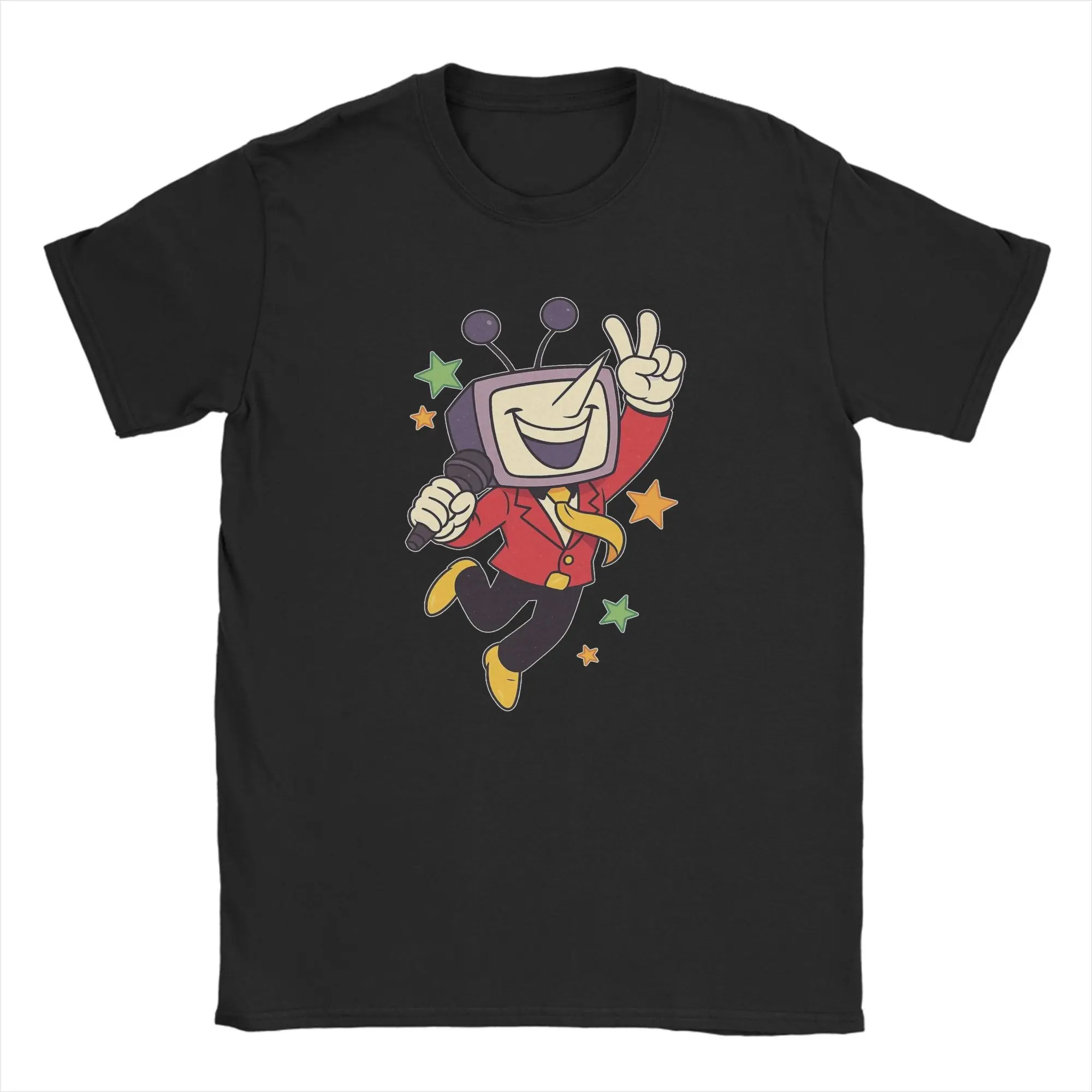 

2025 Mr Tenna Deltarune Game T Shirts for Men Women Cotton Leisure T-Shirt Crew Neck Tees Short Sleeve Clothes Gift Idea Summer