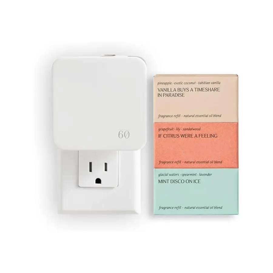 

Plug in Diffuser Complete Fragrance Kits Founded by Hilary Duff 3Scent Starter Kit