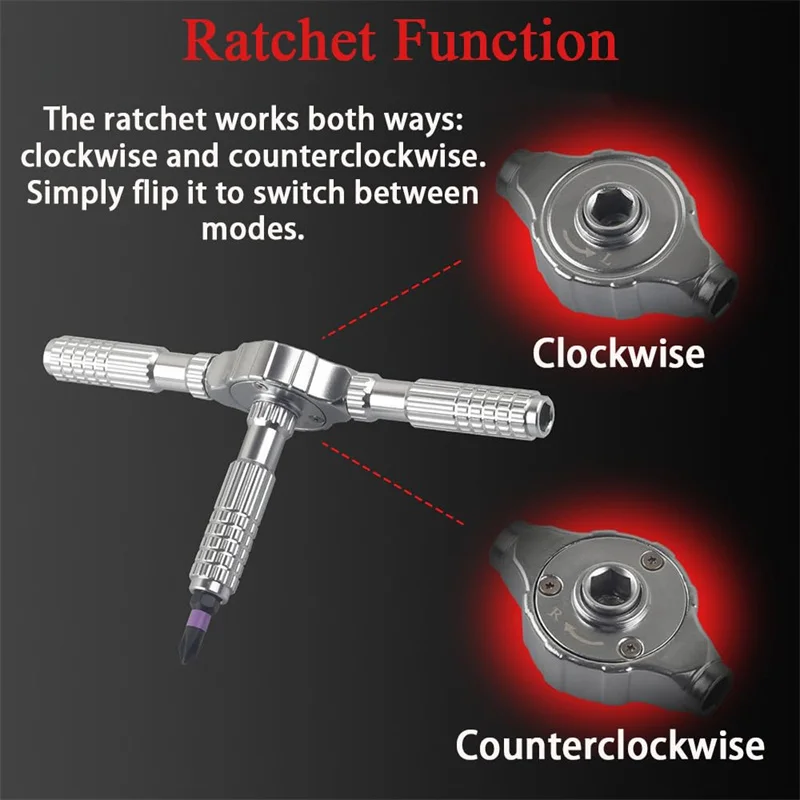 24 in 1 Magnetic Screwdriver Set DIY Ratchet Screwdriver Set Removable Precision Screwdriver Kit Magnetic DIY Precision Tool Kit