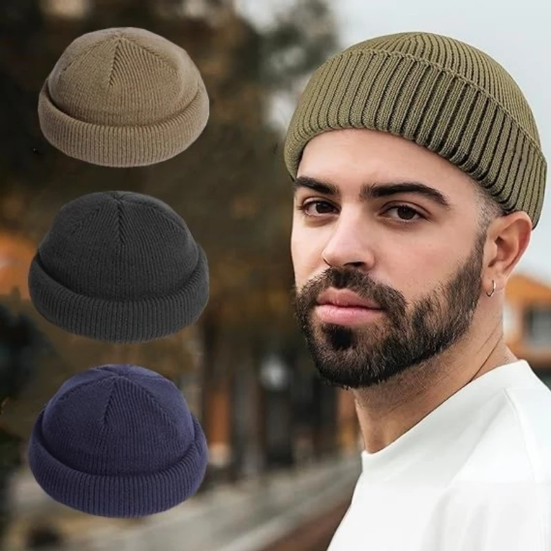 มุสลิมหมวกสําหรับชายเสื้อผ้า Freeshipping โครเชต์ถักหมวกตุรกี Kufi อิสลาม Kippah ชาวยิว Turban ขนสัตว์ผ้าฝ้ายฤดูหนาว 0748