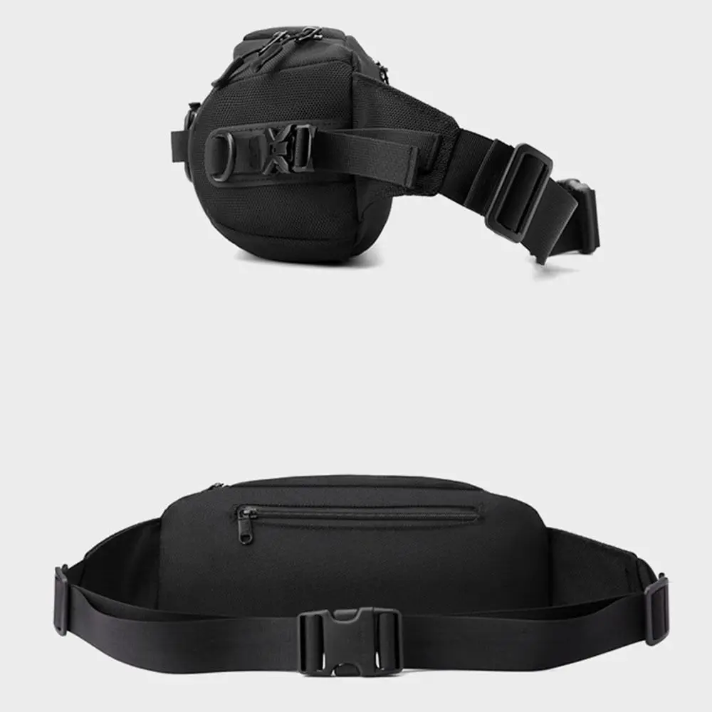 Adjustable Strap Men's Chest Bag Anti-theft Large Capacity Shoulder Crossbody Bag Wear resistant Waterproof