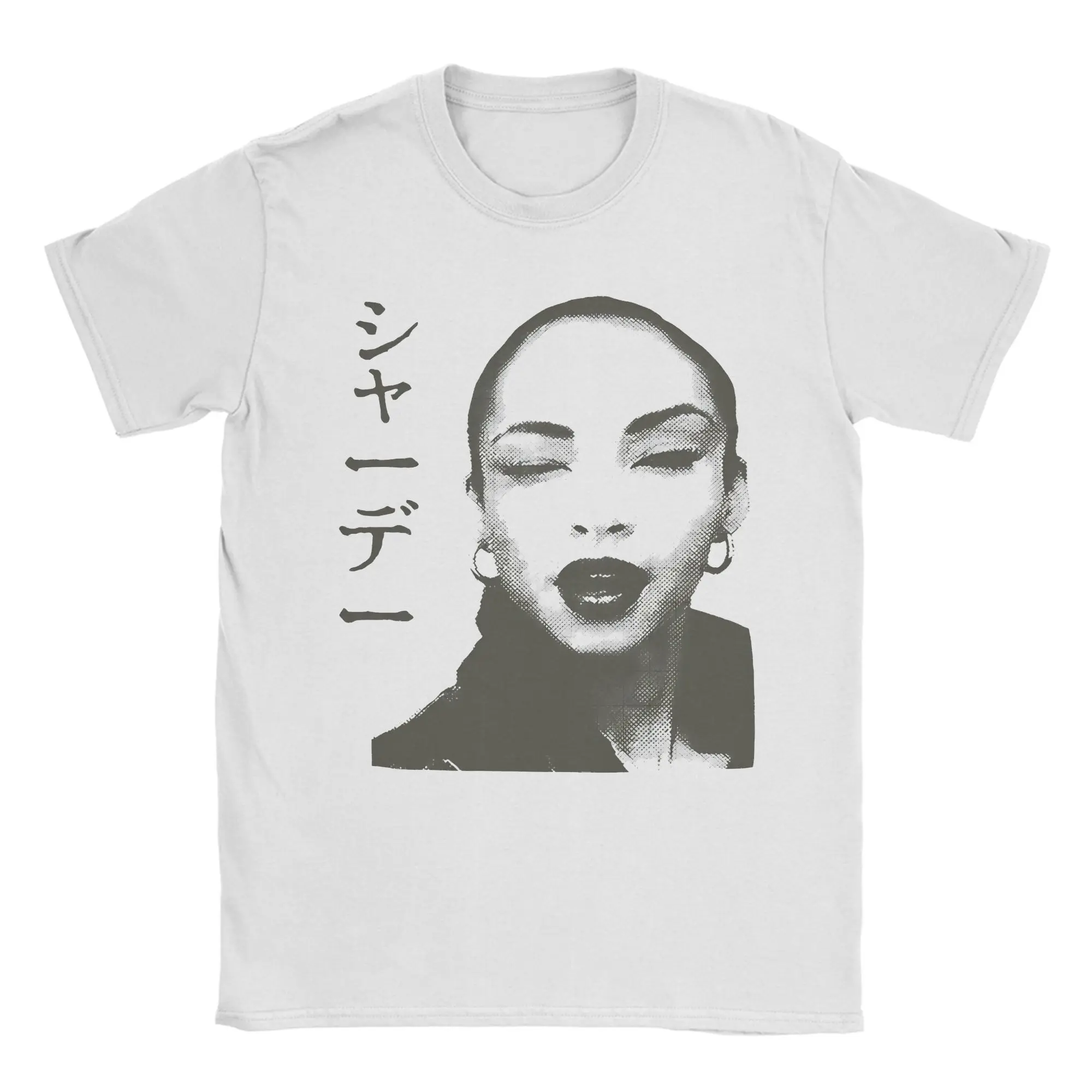 Sade Japanese Tour 100% Cotton T-Shirt For Man Summer  Y2K Funny T-Shirts O-Neck Harajuku Tees Plus Size Design Tops