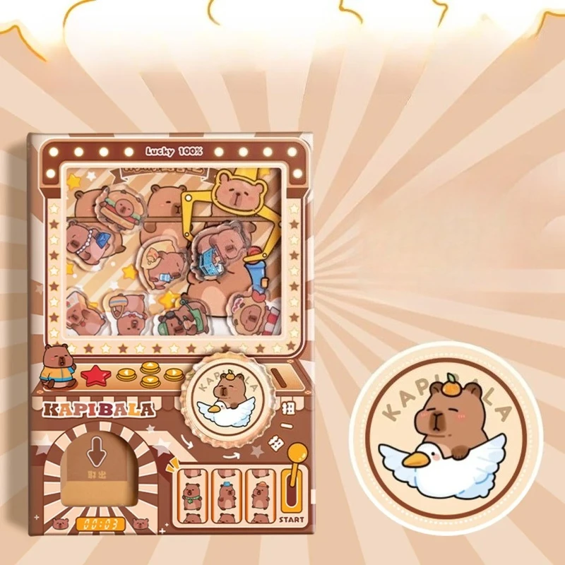 

Набор для творчества Capybara Busy: многоразовая антистресс-игрушка-фиджет для студентов, подарок к школе, канцелярские принадлежности