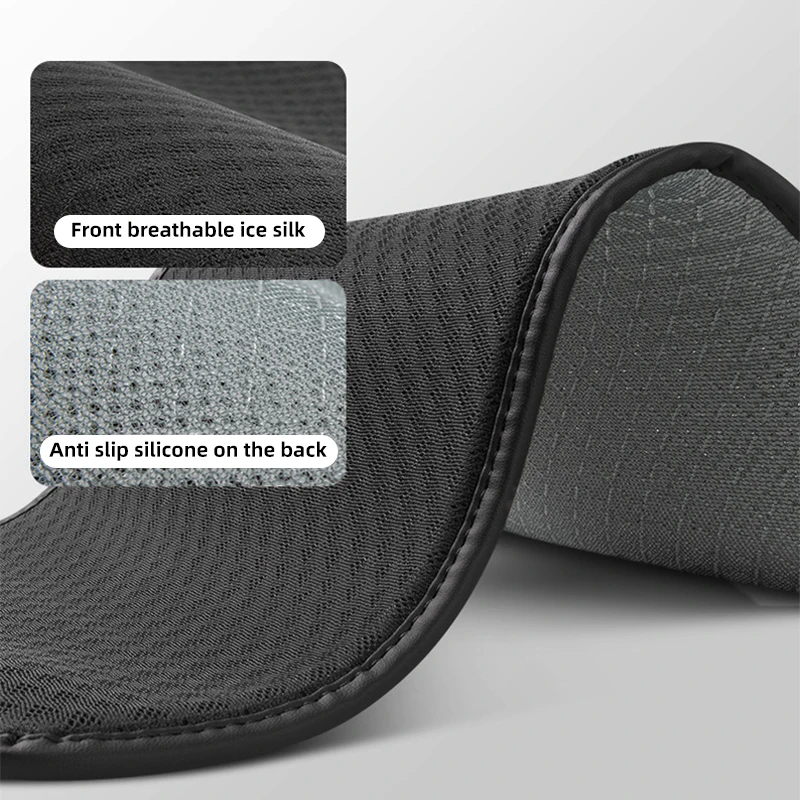 لتويوتا يارس كروس 2020 2021 2022 2023 2024 2025 وسادة مقعد العالمي الحرير الجليد تنفس غطاء وسادة مقعد السيارة