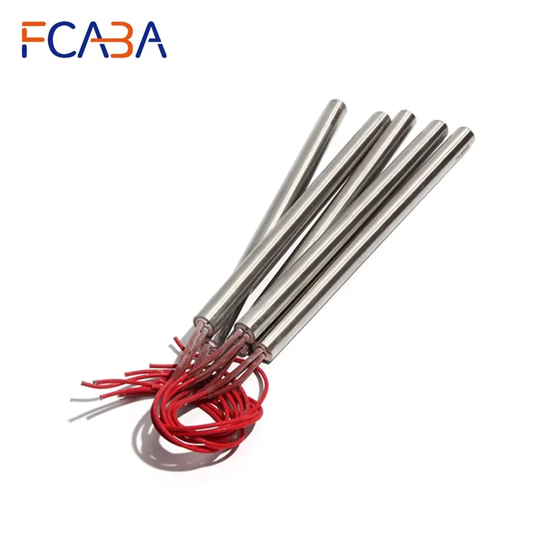 5pcs-17mm-225~255mm-201sus-single-head-dual-heating-tube-cartridge-heater-cylindrical-110-220-380v-950-980-1000w-electric-part